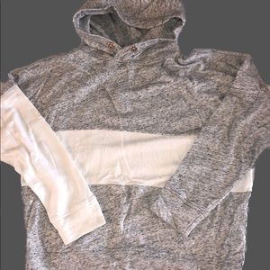 ABERCROMBIE & FITCH COLOR BLOCKED SWEATSHIRT